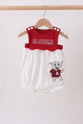 Maroon Alabama Applique Bubble - Aaria Tees
