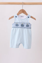 Blue Pumpkin Smocked Gingham Jon Jon - Aaria Tees