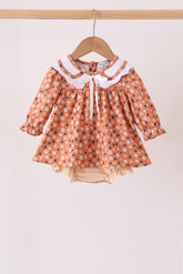 Fall floral print bubble - Aaria Tees