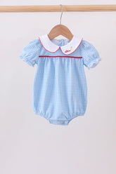 Blue Pencil Collar Bubble - Aaria Tees