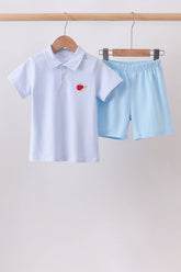 Blue Apple Pocket Set - Aaria Tees