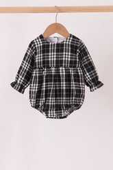 Black&white plaid bubble - Aaria Tees