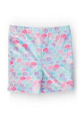 Mermaid Scales Twirl Shorts - Aaria Tees