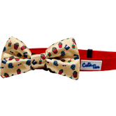 Movie Night Dog Bow Tie - Aaria Tees