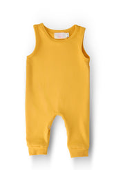 Mustard Tank One-Piece Jogger - Aaria Tees