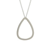Emotive Raindrop Sterling Silver Necklace - Aaria Tees