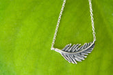 Lucky Feather Necklace - Aaria Tees