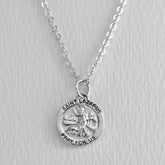 Saint Lazaro Sterling Silver Necklace - Aaria Tees