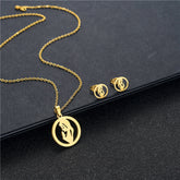 Mother's Day Stainless Steel Suite Clavicle Necklaces - Aaria Tees