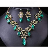 Women's Source High Profile Retro Luxury Crystal Banquet Formal Dress Necklaces - Aaria Tees
