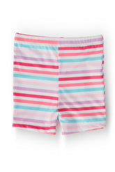 Pastel Stripes Twirl Shorts - Aaria Tees
