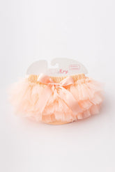 Peach Tutu Bloomer - Aaria Tees