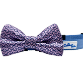 Pink & Blue Dog Bow Tie - Aaria Tees