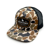 Buck Fiden Woven Patch Hat - Aaria Tees