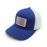 USA Bullet Flag Woven Patch Hat - Aaria Tees