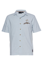 Simon | Stretch Twill Camp Shirt - Aaria Tees