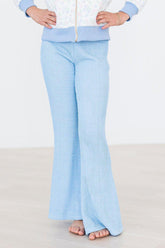 Sky Blue Scrunchy Bells - Aaria Tees