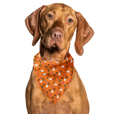 Halloween Orange Tie On Dog Bandana - Aaria Tees