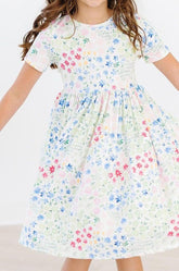 Sunshine Meadows S/S Pocket Twirl Dress - Aaria Tees