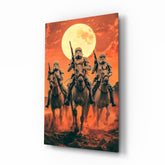 Cowboy Empire Glass Wall Art || Designer Collection - Aaria Tees