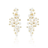 Tiffany Pearl Statement Earring - Aaria Tees