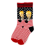Trump USA Flag Novelty Socks - Aaria Tees