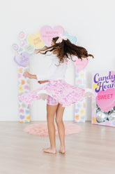 Twinkle Ties Ruffle Twirl Skort - Aaria Tees