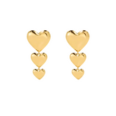 Tori Heart Drop Earring - Aaria Tees