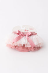 Vintage Pink Ombre Ruffle Tutu Bloomer - Aaria Tees