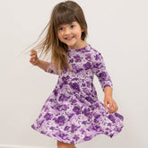 Amelia Bedelia Swirly Girl Dress - Aaria Tees