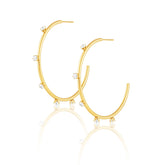 Aster Hoops - Aaria Tees