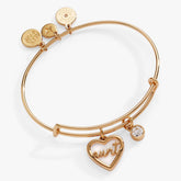 Aunt Mother of Pearl Bangle - Aaria Tees