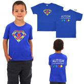 Autism Is My Superpower Youth T-Shirt - Aaria Tees