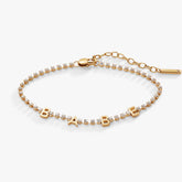 "Babe" Crystal Tennis Bracelet - Aaria Tees