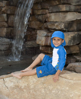 Boys 2 Long Sleeve Rashguard Set - Aaria Tees