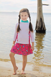 Girls 2 Long Sleeve Rashguard Set - Aaria Tees