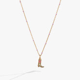 Barbie™ Cowboy Boot Pendant Necklace - Aaria Tees