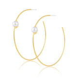 Belize Pearl Hoop - Aaria Tees