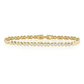 Bezel Tennis Bracelet - Aaria Tees