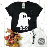 Boo Ghost Short Sleeve Tee - Aaria Tees
