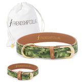 Camo Dog Friendship Collar & Bracelet Set - Aaria Tees