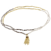 Chain Tassel Jewelry - Aaria Tees