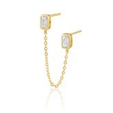 Charlotte Double Studs - Aaria Tees