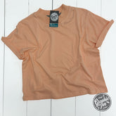 Choose Kindness Waist Length Crop Tee - Aaria Tees