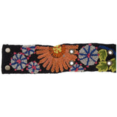 Cusco Flowers Embroidered Belt - Aaria Tees