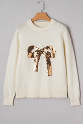 Faith Graphic Christmas Holiday Sweater - Aaria Tees