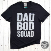 Dad Bod Squad Black Ink Short Sleeve Tee - Aaria Tees