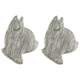 Dainty Kitty Cat Earrings - Aaria Tees