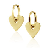Dee Heart Earring - Aaria Tees
