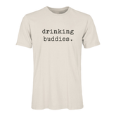 adult graphic tee | drinking buddies - Aaria Tees